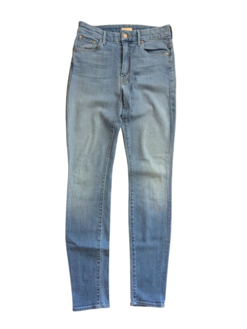 MOTHER Looker Skinny Jeans Light Kitty Blue Size 27 - Picture 1 of 14